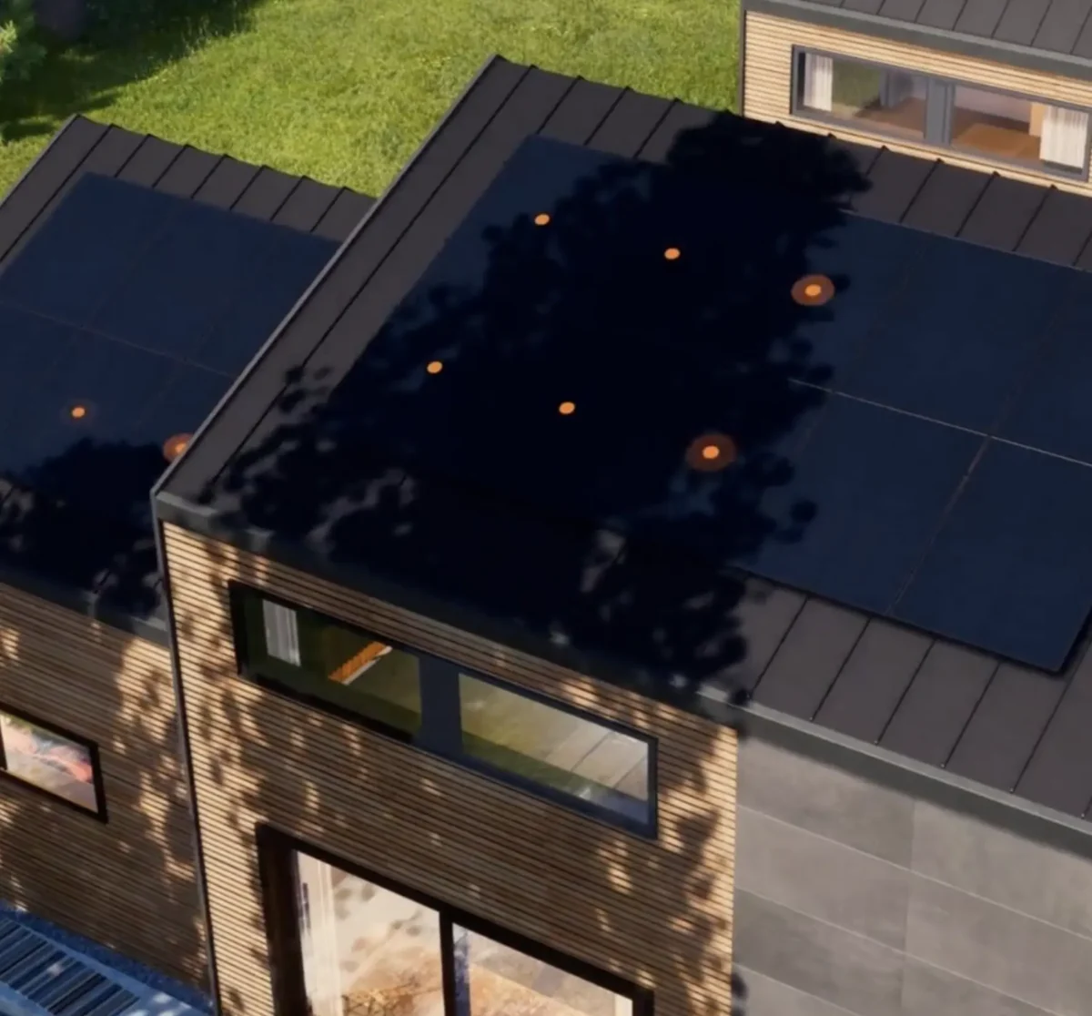 Rain on dirty solar panels